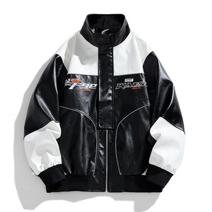 Veste de Baseball Manteau en Cuir Véritable pour Hommes Automne Hiver Biker Wear Tendance Pilote Américain Qualité Tissu Moto Manteaux pour Hommes - Product Image 6