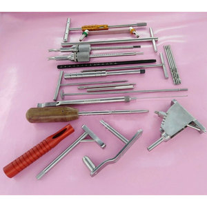 Ensemble d'instruments chirurgicaux orthopédiques dhs dcs en acier inoxydable 21 pièces grade a + ensemble instruments de qualité instruments chirurgicaux - Product Image 1