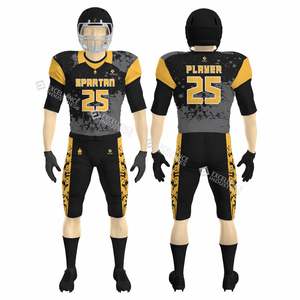 Nuevo Diseño de Uniformes de Fútbol Americano Transpirables de Manga Corta, Premium para Equipos y Jugadores, Colores y Logotipos Personalizables, Hechos en Pakistán - Product Image 2