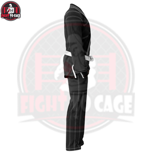 บริการ OEM ODM คุณภาพดี น้ำหนักเบา ยืดหยุ่น ระบายอากาศได้ดี ชุดยูนิเซ็กซ์ โพลีเอสเตอร์ผสมคอตตอน สำหรับบราซิลเลียนยิวยิตสู ศิลปะการต่อสู้ - Product Image 2