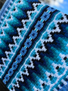 Western Show Horse Saddle Blanket Diseño de Nueva Zelanda Manta de sillín de lana hecha a mano Top Wool Saddle Pad Size - Product Image 5