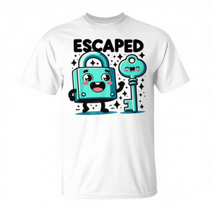 Camiseta Infantil con Temática de Escape Room, Ropa Promocional para Niños - Product Image 3