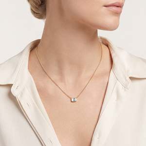 Collier en diamant serti d'émeraudes - Product Image 6