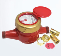 Medidor de flujo de agua analógica dn15, medidor de flujo caliente (frío) de 3/4 pulgadas, gran oferta, fabricante