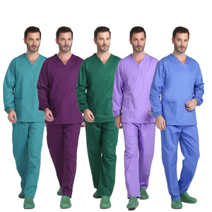 Conjuntos de Uniformes Médicos de Primera Calidad, Tela de Polialgodón de 185 GSM, Uniformes de Hospital para Médicos, Enfermeras y Clínicas - Product Image 4