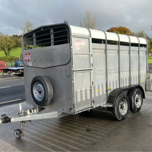 Remolques para Caballos Calicoo de 26 pies, los Más Económicos, Remolque para Ganado de 3 Niveles, Estándar Austriaco, Remolques de Carga para Transporte de Caballos, 4000 kg - Product Image 1