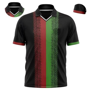Elegante Camiseta de algodón de manga corta con cuello redondo personalizada, diseños de camisetas de Cricket para ropa de calle tejida e impresión Digital - Product Image 5