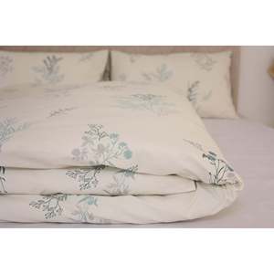 Floral Dreams King Size Comforter <b>Set</b> Elegant Floral Print Design for Dreamy Sleep - Product Image 1