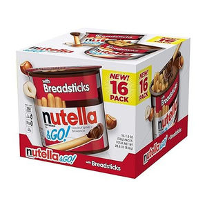 Meilleure marque NUTELLA FERRERO & GO Crème de noisettes avec bâtonnets de pain 16 paquets en vente/Nutella FERRERO & GO avec bâtonnets de pain 48g - Product Image 3