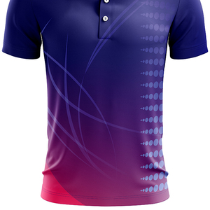 Camiseta de Cricket Sublimada Personalizada de Alta Calidad Unisex, Impresión de Logotipo y Nombre del Equipo, 100% Poliéster Transpirable y Ecológico, Disponible al por Mayor - Product Image 3
