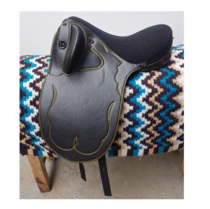 Selle de cheval en cuir de style occidental australien de qualité supérieure, personnalisable, confortable et souple pour le cheval, en bois et plastique. - Product Image 6