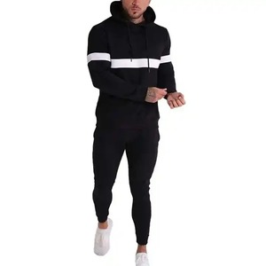 Conjunto de pantalones de chándal con estampado bordado personalizado, ropa de calle, traje de jogging para hombre con estampado en relieve, talla 6XL de invierno - Product Image 1