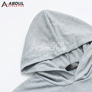 Nouveau design Meilleure vente sweats à capuche de fitness pour hommes bas quantité minimale de commande vente en gros de sweats à capuche de fitness pour hommes - Product Image 3