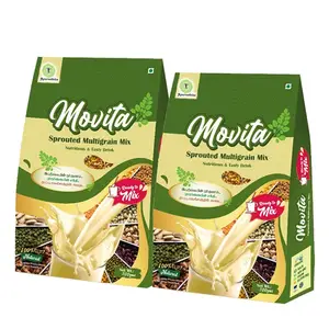 100% Organic Sprourated Moringa gum Health Powder 100gram pouch packing direct factory supplies plant based herbal food