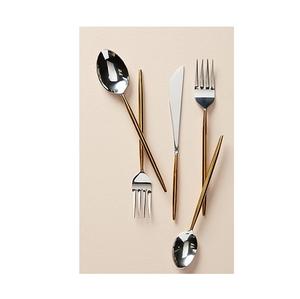 Service de couverts à prix export avec utilisation de vaisselle Ensemble de couverts en acier inoxydable de qualité supérieure au design simple pour hôtels et restaurants - Product Image 2