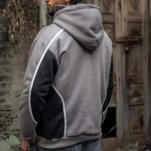 Custom Logo Embroidery Double Hooded Ninja Pullover Balaclava <b>Hoodies</b> for Man Full Zip <b>Thermal</b> Men's Sweatshirts - Product Image 4