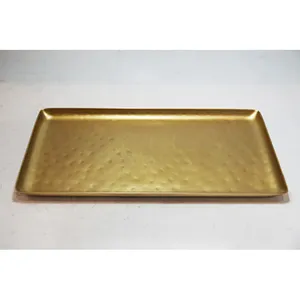 Bandeja de Servir Multifuncional de Poliresina Moderna y de Tendencia Mundial con Diseño Costero para Decoración del Hogar y Proyectos de Interiores con Estilo - Product Image 1