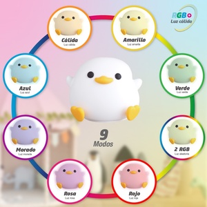 Lampada LED per bambini Chick 1W RGB (GSC 202800014) - Product Image 3