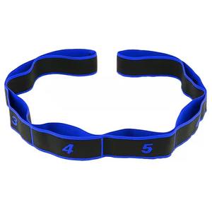 Cinturón de Yoga Profesional de Algodón y Poliéster Unisex, Banda Elástica de Resistencia Integrada para Entrenamiento en Gimnasio - Product Image 1