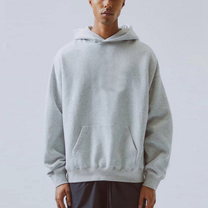 Sweat à capuche de fitness pour homme de haute qualité, coupe régulière, en polaire, motif dessin animé, respirant, séchage rapide, écologique, personnalisable pour la gym (OEM) - Product Image 6