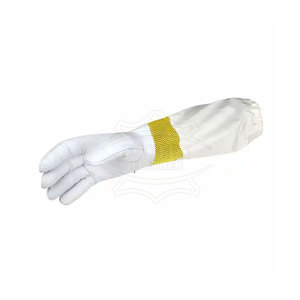 Best Selling Premium Quality Leather Safety Beekeeping Gloves Comfortable Durable Breathable Silicone-Free <b>Powder</b>-Free - Product Image 5