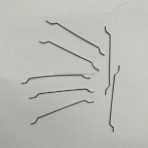Fibre en acier à faible teneur en carbone à extrémité croisée de 0,5*<span class=keywords><strong>35</strong></span> mm pour le renforcement du <span class=keywords><strong>béton</strong></span> coulé au sol - Product Image 3
