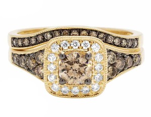 Joyería única de moda Plata de ley clásica con anillo de diamante redondo de moissanita para regalo de mujer hermosa - Product Image 2