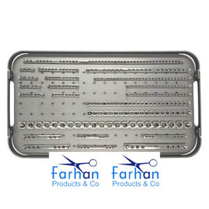 ชุดเครื่องมือผ่าตัดออร์โทพีดิกส์เครื่องมือศัลยกรรมกระดูกแบบครบวงจร - Product Image 2