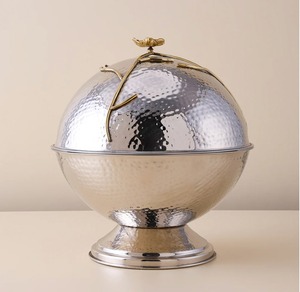 Casserole de luxe au fini doré avec aspect élégant Chauffe-plats Buffet Fête Hot Pot Maisons Fêtes Hôtels Villas Utilisation de mariage - Product Image 5