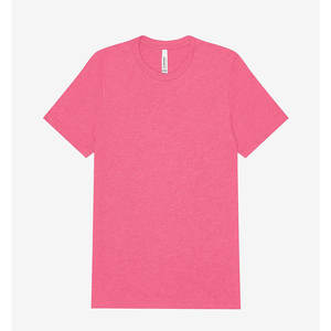 Camisetas grandes y altas de Color sólido 100% algodón transpirable camiseta promocional de fábrica al por mayor bajo MOQ impresión Logo camisetas - Product Image 6