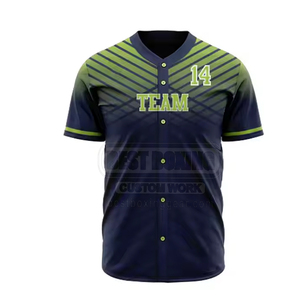 Nuevo uniforme de béisbol deportivo hecho a medida para hombres uniforme de béisbol deportivo de estilo único 2025 - Product Image 3