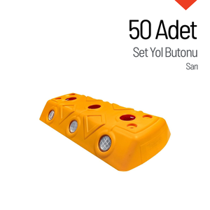 Ensemble de 50 clous routiers solaires ABS haute visibilité, marqueurs routiers réfléchissants blancs pour la sécurité routière et les avertissements, étanches IP68 - Product Image 4