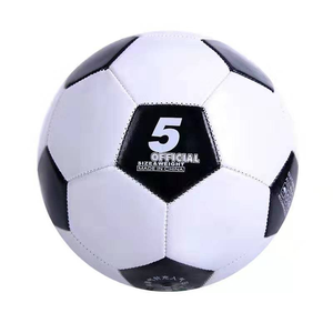 Balón de Fútbol de Entrenamiento de Calidad Oficial, Tamaño Reglamentario, de PU, TPU, PVC, con Logotipo Personalizado Impreso - Product Image 1