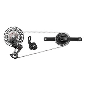 Grupo de Transmisión XX SL DIY de Buena Calidad - AXS T-Type D1 Powermeter, Juego de Bielas, Desviador Trasero, Acero Negro - Product Image 3