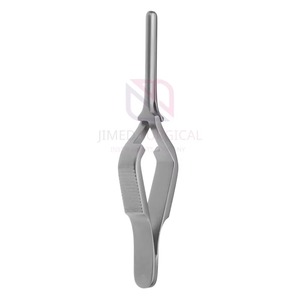 Pinza Bulldog Atraumática de Acero Inoxidable, Instrumento Quirúrgico con Acabado Satinado Liso, Fuente de Energía Manual Duradera, JIMED SURGICAL - Product Image 1