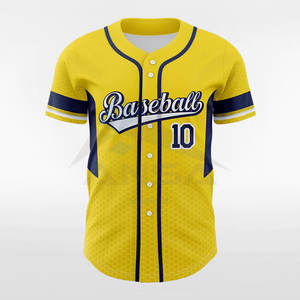 Ensemble de vêtements de sport respirant pour hommes en taille plus, avec motif imprimé et détails perlés, uniformes de baseball personnalisés pour adultes - Product Image 1