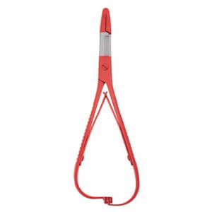 กรรไกรสแตนเลสคุณภาพสูงแบบมีด้ามจับ สีตามสั่ง กรรไกรสำหรับผูกเหยื่อตกปลาแบบหนีบ - Product Image 1