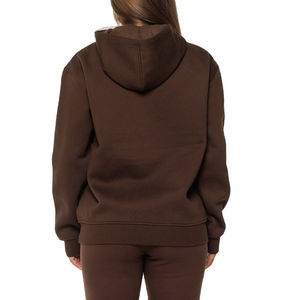Pull à capuche en coton 100% de haute qualité avec logo personnalisé Hoodies pour femmes Sweat à capuche surdimensionné pour femmes - Product Image 3