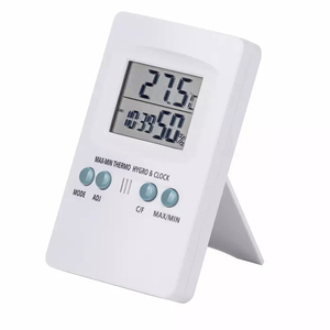 Reloj digital con termómetro e higrómetro MAX MIN - Product Image 6