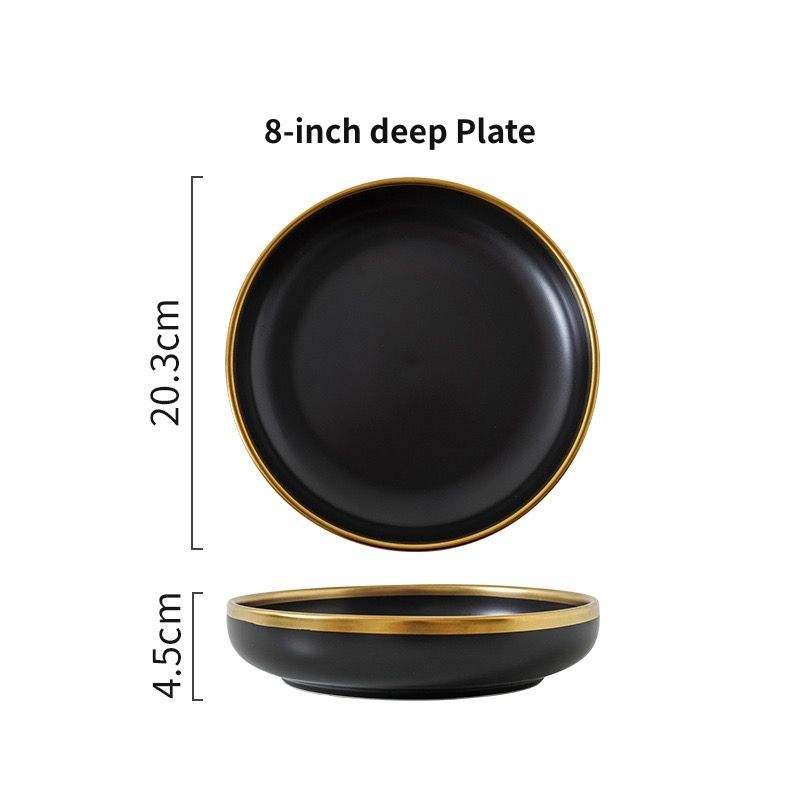 8 "assiette profonde