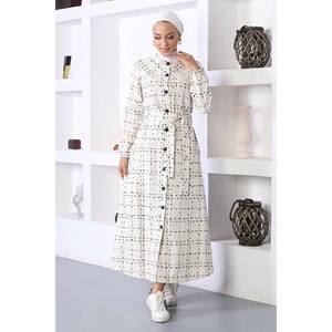 Abrigo con botones para mujer - Product Image 3