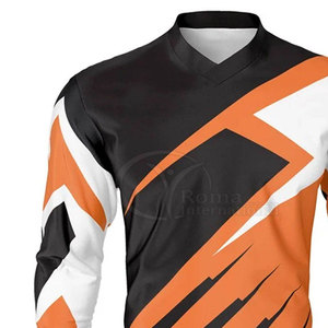 Camiseta de Motocross Personalizada al por Mayor OEM, Camiseta de Carreras de Motocross de Manga Larga, Sublimación al por Mayor - Product Image 5