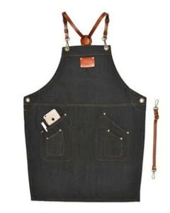Ustensiles de cuisine Tablier de chef Tablier de cuisine en toile avec logo personnalisé Tablier imperméable réutilisable et durable pour barista - Product Image 6