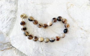 Collier en corne de buffle d'eau de Style nautique fait à la main pour les femmes sculptées Agate décoration taille personnalisée prix Offre Spéciale bijoux en corne - Product Image 2