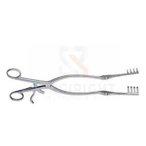 Rétracteur manuel en acier BECKMAN-ADSON pour laminoctomie, certifié CE par Surgiright Instruments - Product Image 4