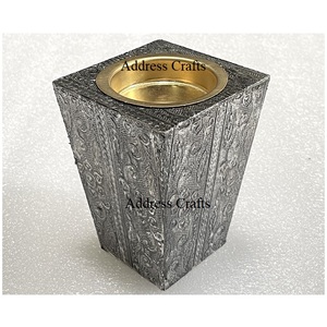 Quemador de incienso de estilo árabe de madera esencial para decoración del hogar, quemador de carbón decorativo, soporte de madera Oud, portavelas para el hogar y el Hotel - Product Image 2