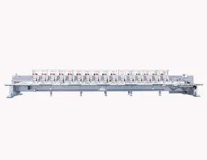 Multi Head Mixed Flat Coiling Cording Sequin Beading Embroidery Machine With High Quality