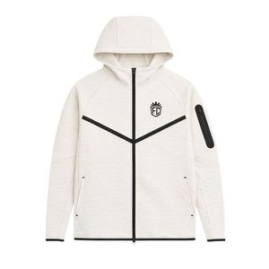 <b>Mens</b> Tech Fleece Windrunner Full-Zip Hooded Jacket and Joggers Tracksuit Sweatsuit Ice <b>Grey</b> Athletic Training Activewear Set - Product Image 3