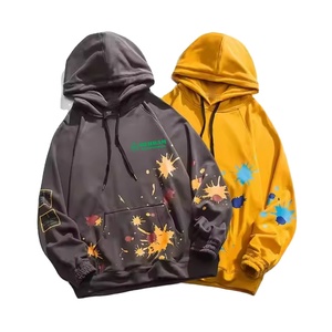 Sweat-shirts à capuche unisexes de qualité supérieure, 100% coton, molleton épais/éponge française, coupe classique, séchage rapide, respirant - Product Image 5