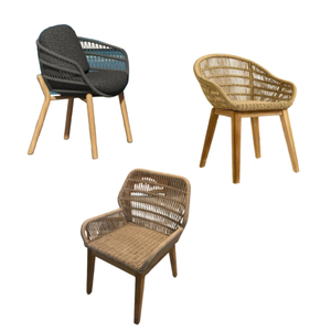 High Quality <b>Rattan</b> <b>Chairs</b> Stackable Wicker <b>Garden</b> <b>Chair</b> Natural <b>Rattan</b> <b>Chairs</b> with Arms <b>For</b> <b>Garden</b> Restaurant Made In Indonesia - Product Image 3